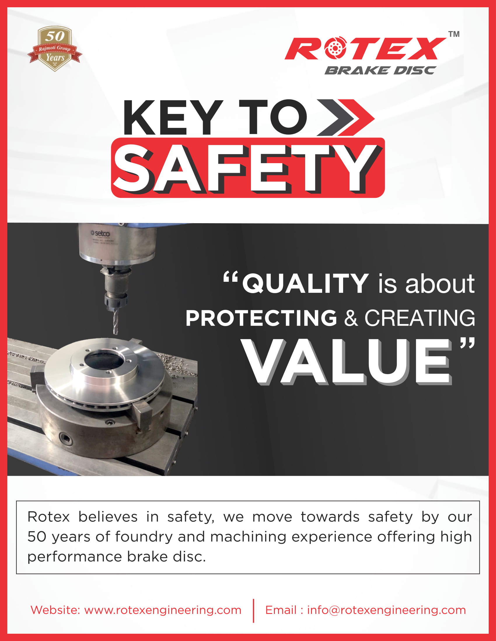 Rotex Engineers ROTEX ENGINEERING - Brake disc | Disc brake | Brake disc rotor | Disc ...